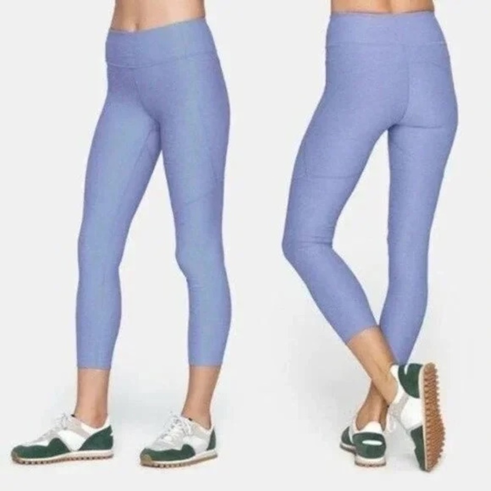 Outdoor Voices Periwinkle 3/4 Warmup Leggings Medium